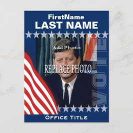 Foto hinzufügen | Kampagnenvorlage Postkarte