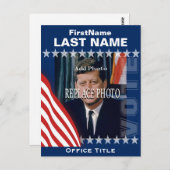 Foto hinzufügen | Kampagnenvorlage Postkarte (Vorne/Hinten)