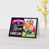 Foto hinzufügen | Muttertag glücklich | PHANTASTIS Karte (Gelbe Blume)