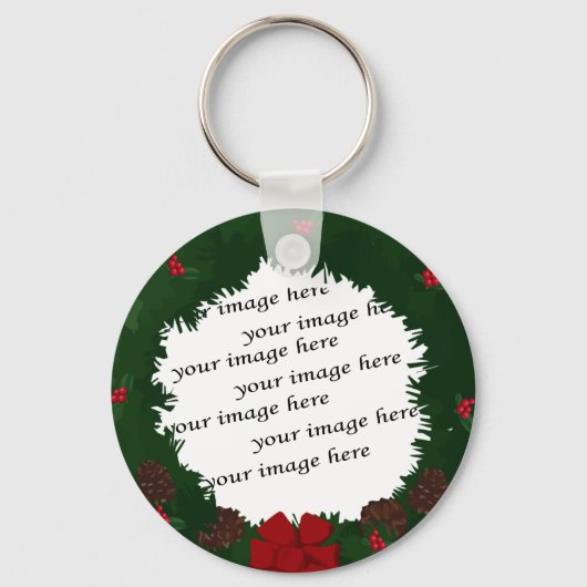 Foto hinzufügen schlüsselanhänger (Vorderseite)