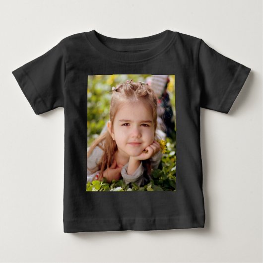 Foto hochladen baby t-shirt (Vorderseite)