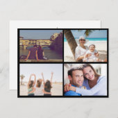 Foto hochladen feiertagspostkarte (Vorne/Hinten)