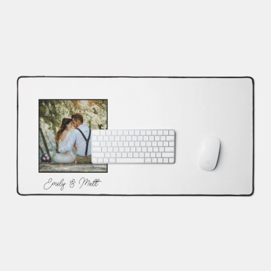 Foto hochladen für Mat Pad für den weißen Schreibt Schreibtischunterlage (Tastatur & Maus)