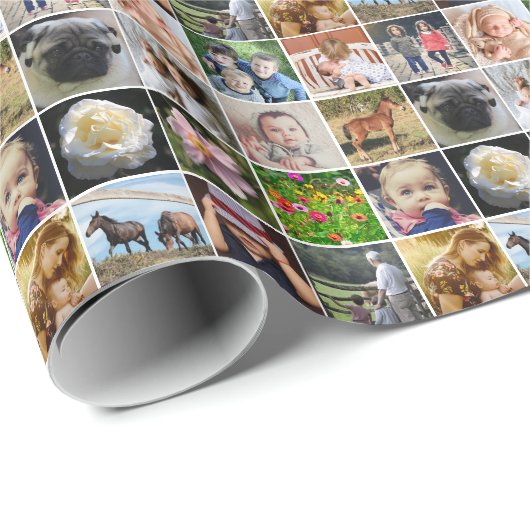 Foto hochladen geschenkpapier (Rolleneckpunkt)