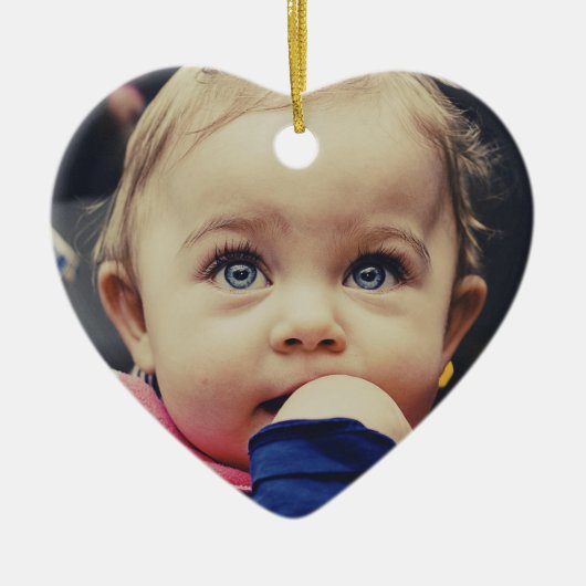 Foto hochladen keramik ornament (Vorne)