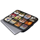 Foto hochladen laptopschutzhülle (Vorne Knopf)