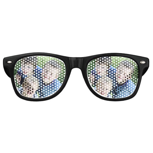 Foto hochladen partybrille (Vorderseite)