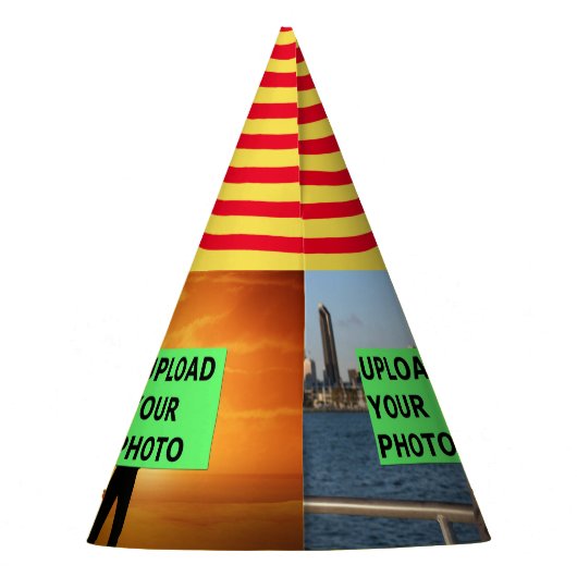 Foto hochladen partyhütchen (Rückseite)