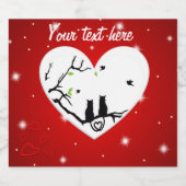 Foto hochladen schaumweinetikett (Einzelnes Label)