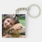 Foto hochladen schlüsselanhänger (Rückseite)