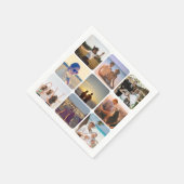 Foto hochladen serviette (Ecke)