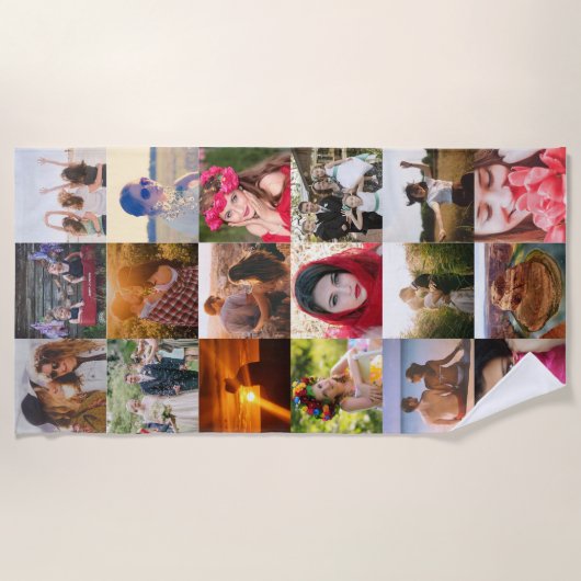 Foto hochladen strandtuch (Vorderseite)