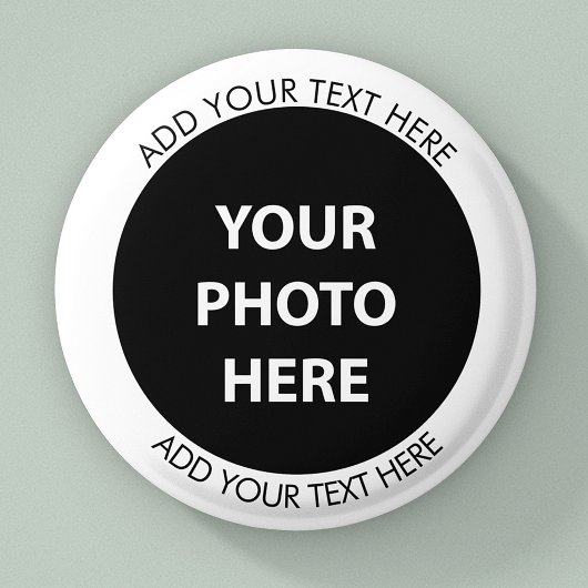 Foto hochladen und Text hinzufügen - Anpassen Button
