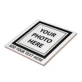 Foto hochladen und Text hinzufügen - Anpassen Fliese (Seite)