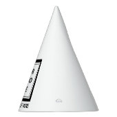 Foto hochladen und Text hinzufügen - Anpassen Partyhütchen (Rechts)