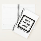 Foto hochladen und Text hinzufügen - Anpassen Planer (Anzeige)