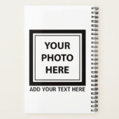 Foto hochladen und Text hinzufügen - Anpassen Planer (Rückseite)