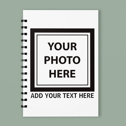Foto hochladen und Text hinzufügen - Anpassen Planer