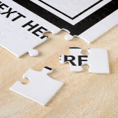 Foto hochladen und Text hinzufügen - Anpassen Puzzle (Seite)