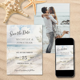 Foto Hochzeit am Strand Save The Date