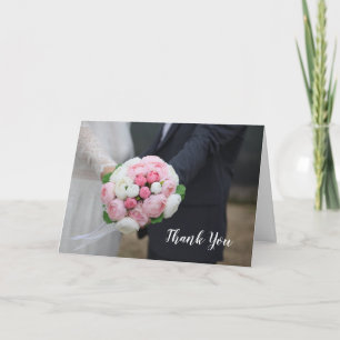 Foto Hochzeit Dankeschön-Karte Dankeskarte
