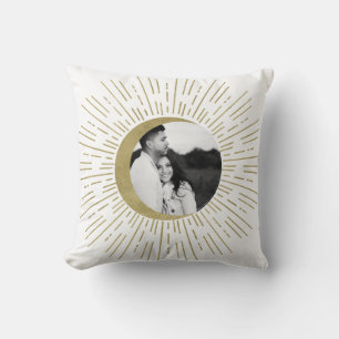 Foto Hochzeit des Sunburst Moon Kissen