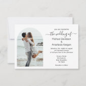 Foto-Hochzeit Einladung (Vorderseite)