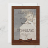 Foto Hochzeit Einladung ich heirate meine Freundin (Rückseite)