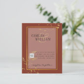 FOTO Hochzeit - Einladung Save the Date (Stehend Vorderseite)