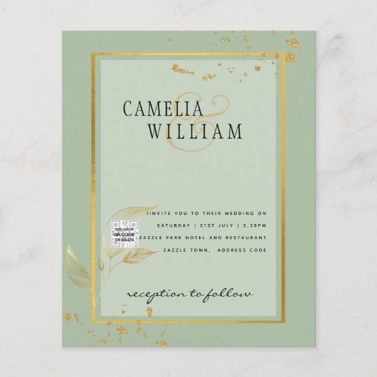 FOTO Hochzeit - Einladung Save the Date Flyer (Vorne)