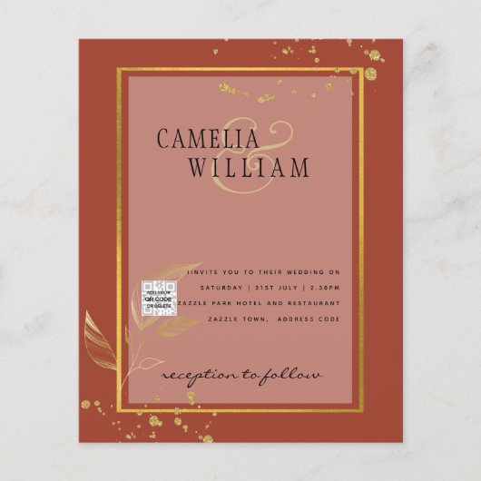 FOTO Hochzeit - Einladung Save the Date Flyer (Vorne)