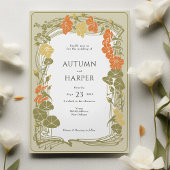 Foto Hochzeit Elegante Blumenzwerge Einladung