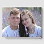 Foto Hochzeit Gästebuch (Rückseite)