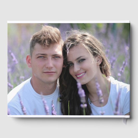 Foto Hochzeit Gästebuch (Rückseite)