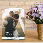 Foto Hochzeit geklappt Dankeskarte