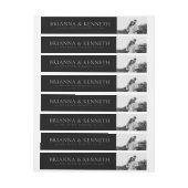 Foto-Hochzeit in Schwarz und Weiß (Bogen)