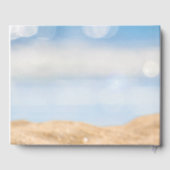 Foto-Hochzeit in Urlaubsort Gästebuch (Rückseite)