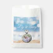 Foto-Hochzeit in Urlaubsort Geschenktütchen (Vorderseite)