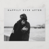 Foto-Hochzeit mit Geldhand dank Karte (Rückseite)