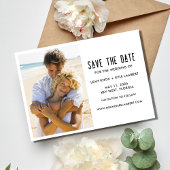 Foto Hochzeit mit sonnigen Gratisgetränken Save The Date