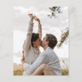 FOTO Hochzeit mit Terracotta Monogram (Rückseite)