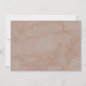 Foto Hochzeit mit Vintagen Strandlicht Einladung (Rückseite)