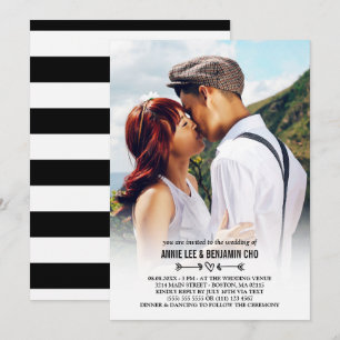 Foto Hochzeit nach Maß Einladung