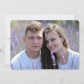 Foto Hochzeit Save The Date (Rückseite)