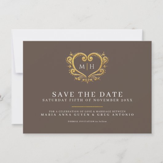 Foto-Hochzeit Save The Date (Vorderseite)