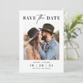 Foto Hochzeit Save The Date (Stehend Vorderseite)