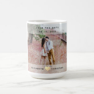 Foto-Hochzeit-Save-The-Date-Kaffeetasse Kaffeetasse