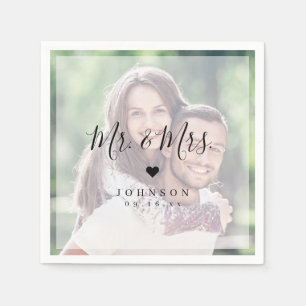 Foto Hochzeit Serviette