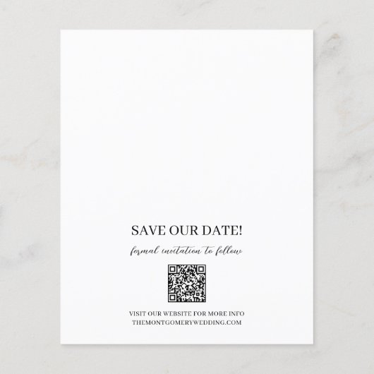 Foto Hochzeit speichern (Rückseite)