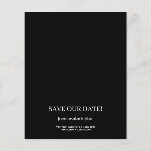 Foto Hochzeit speichern (Rückseite)